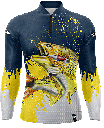 CAMISETA PERSONALIZADA - KING BRASIL - DOURADO - KD00556
