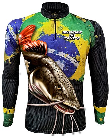 CAMISETA PERSONALIZADA KING BRASIL - 2441