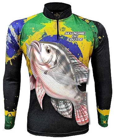 CAMISETA PERSONALIZADA KING BRASIL - 2450