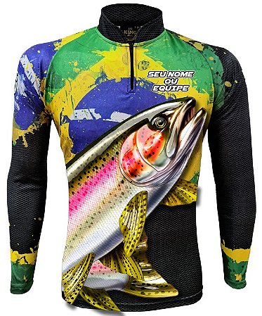 CAMISETA PERSONALIZADA KING BRASIL - 2452