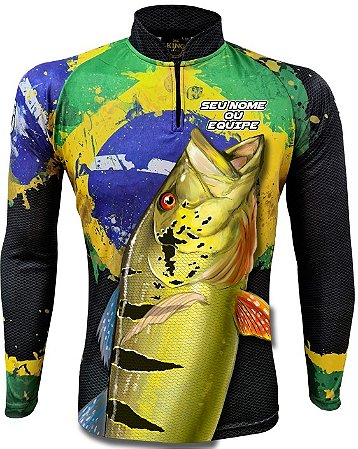 CAMISETA PERSONALIZADA KING BRASIL - 2455