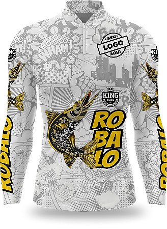 CAMISETA PERSONALIZADA KING BRASIL ROBALO COMICS - CD0409
