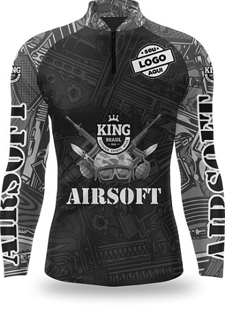 CAMISETA PERSONALIZADA KING BRASIL AIR SOFT - CD0359