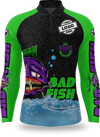 CAMISETA PERSONALIZADA KING BRASIL BAD FISH 3 - CD0250