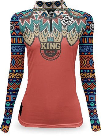 CAMISETA PERSONALIZADA KING BRASIL INDIA FEMININA - CD0184