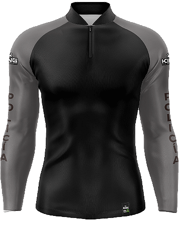 CAMISETA PERSONALIZADA - KING BRASIL - POLÍCIA - KD00608