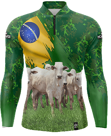 CAMISETA PERSONALIZADA - KING BRASIL - VACA - BOI - KD00634