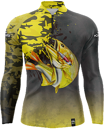 CAMISETA PERSONALIZADA - KING BRASIL - DOURADO - KD00642