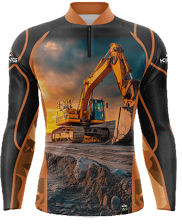 CAMISETA PERSONALIZADA - KING BRASIL - ESCAVADEIRA - KD00643