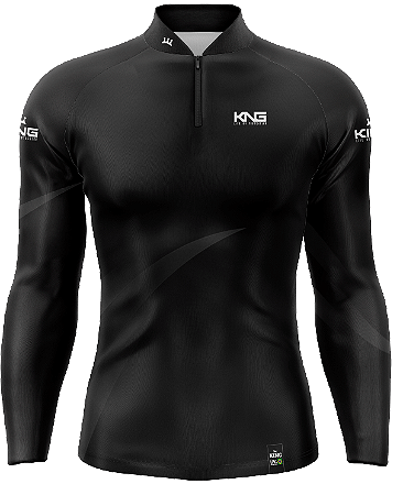CAMISETA DE PESCA KING BRASIL COM PROTEÇÃO UV 50+ (KFF613N)