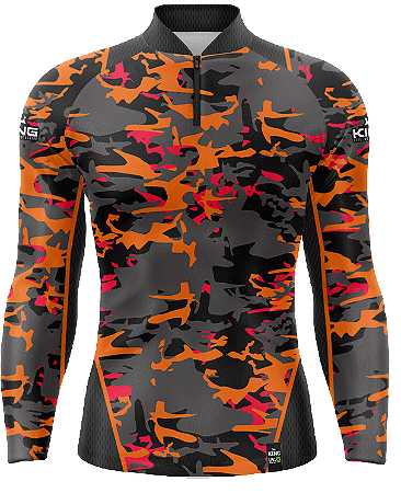 CAMISETA PERSONALIZADA - KING BRASIL - CAMUFLADO - KD00653
