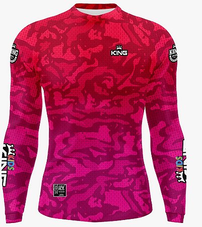 CAMISETA KING BRASIL COM PROTEÇÃO SOLAR UV 50+ (KFF614N) - INFANTIL