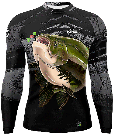 CAMISETA KING BRASIL COM PROTEÇÃO SOLAR UV 50+ (KFF648N) - INFANTIL