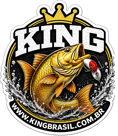 ADESIVO KING BRASIL - AD-07 - DOURADO