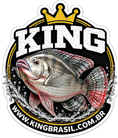 ADESIVO KING BRASIL - AD-09 - TILÁPIA