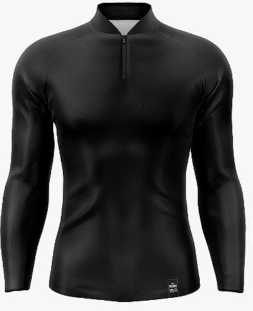 CAMISETA LISA KING BRASIL COM PROTEÇÃO SOLAR UV50+ (PRETO)