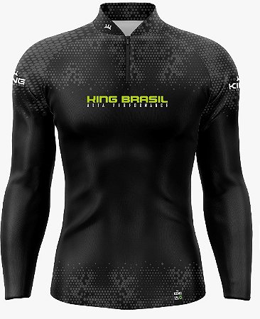 CAMISETA CAMUFLADA KING BRASIL COM PROTEÇÃO UV 50+ (KD00533N)