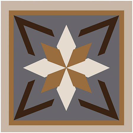 Adesivo de Azulejo Estrela de Shuriken