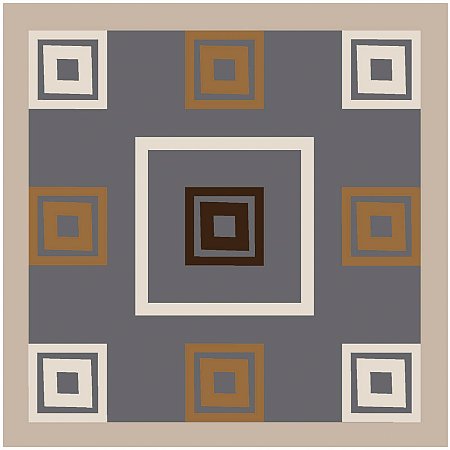 Adesivo de Azulejo Quadrados Egipcios