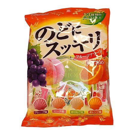 Bala de Frutas "Nodo ni Sukkiri"