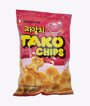 Salgadinho de Batata Coreano "Tako Chips"