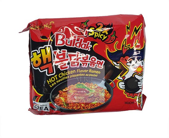 Lamen Coreano Hot Chicken 2 vezes mais Apimentado
