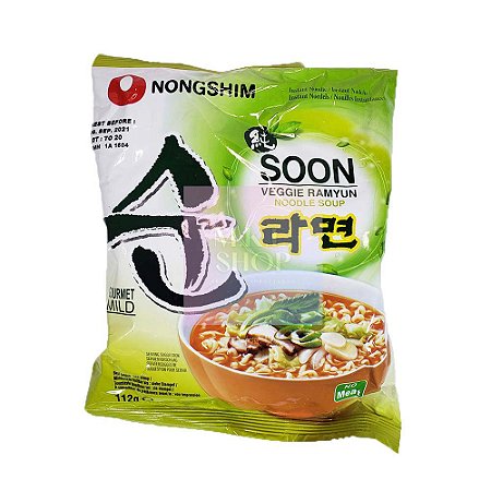 Lamen Coreano Vegetariano Veggie Ramyun