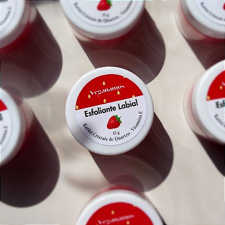 Esfoliante Labial Com Cristais De Quartzo