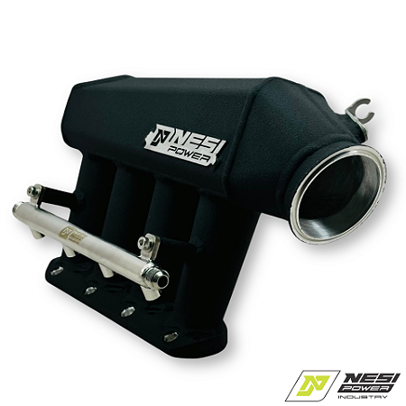 COLETOR SINGLEPLENUM VW AP 16V 4 BICOS - PRETO TEXTURIZADO