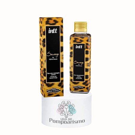 Óleo de Massagem Sauvage – Toque Afrodisíaco com Amêndoas e Vitamina E