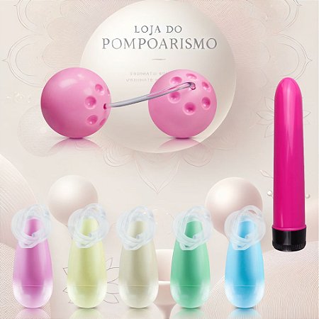 Kit Exercícios Do Pompoarismo Cones Pompoar Bolas Para Pompoarismo Personal Do Pompoarismo