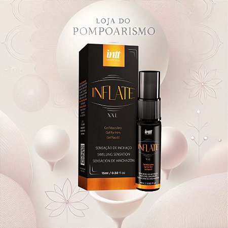 Óleo Estimulante Masculino Inflate Agora Mais Potente