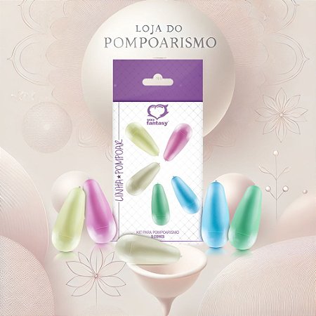 Cones Para Pompoarismo Kit Completo Sexy Fantasy