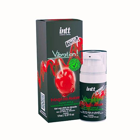 Gel Vibration Maçã do Amor com Jambu 17ml | Efeito Vibrante, Aquecimento e Pulsação