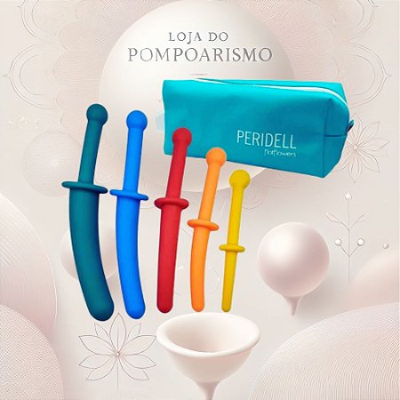 Dilatadores Vaginais e Anais Peridell Dilatadores para Saúde Íntima