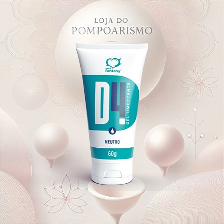 Lubrificante Íntimo Neutro Gel Lubrificante a Base D'água D4