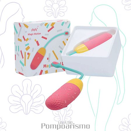 Magic Vini Lite – Love Egg com 20 Vibrações Recarregável e Discreto