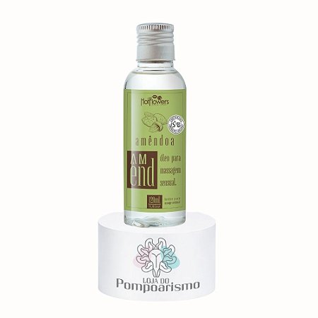 Óleo Para Massagem Sensual Hidratante e Nutritivo Amêndoa