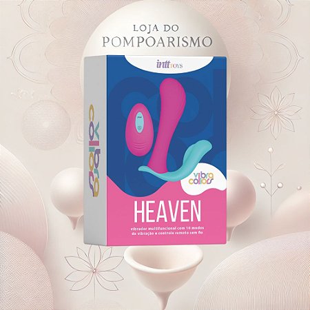 Massageador e Estimulador para Clitóris e Ponto G Heaven o Paraiso do Prazer