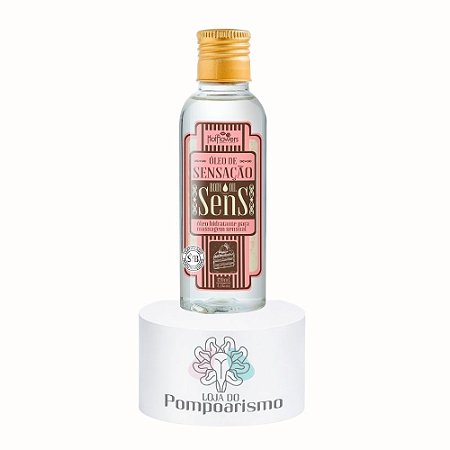 Óleo Beijável Sens de Coco Chocolate & Morango – Massagem Sensual Vegana