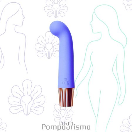 Massageador Vibrador Recarregável Ponto G – Estímulo Silencioso e Intenso