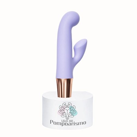 Mini Vibrador Lilás – Estímulo Preciso com 10 Modos de Vibração