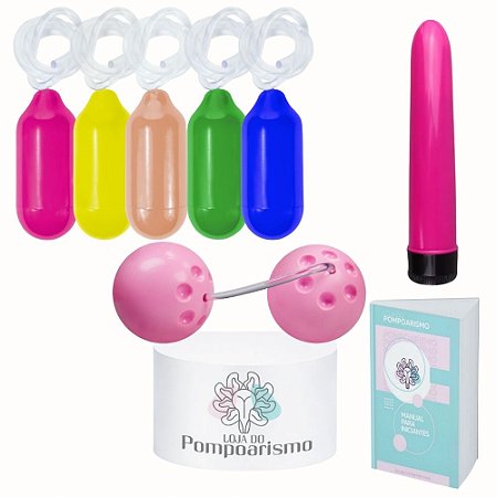 Bem-Estar Íntimo Kit Pompoarismo Completo para Mulheres Ativas