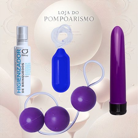 Kit Essencial para Praticantes de Pompoarismo – Força Estímulo e Autocuidado