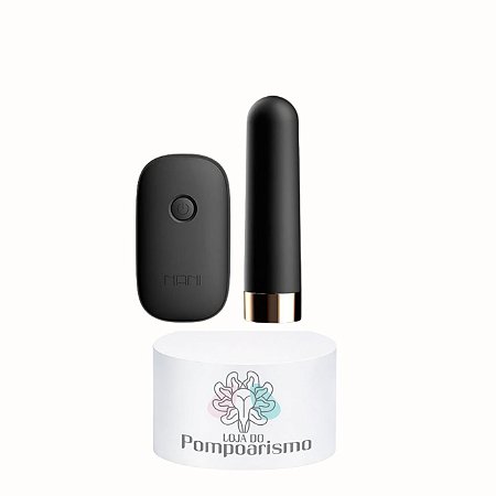 Cápsula Vibratória com Controle Recarregável – Toque Aveludado e 10 Vibrações