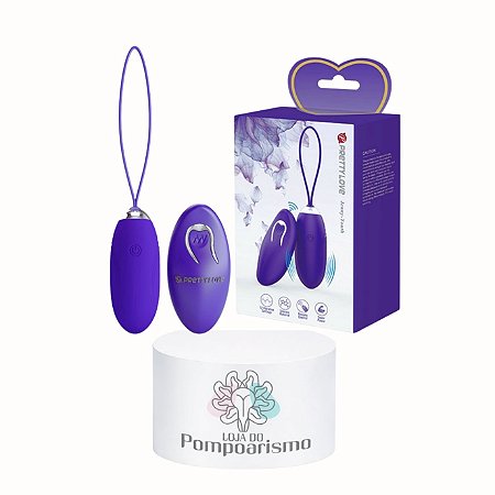 Cápsula Vibratória JENNY com Controle Wireless – Toque Premium e 12 Vibrações