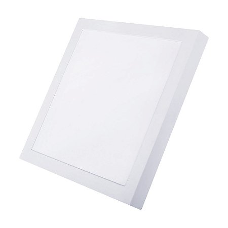 PAINEL LED POP SOBREPOR QUADRADO 40CM 30W 3000K BIVOLT AVANT