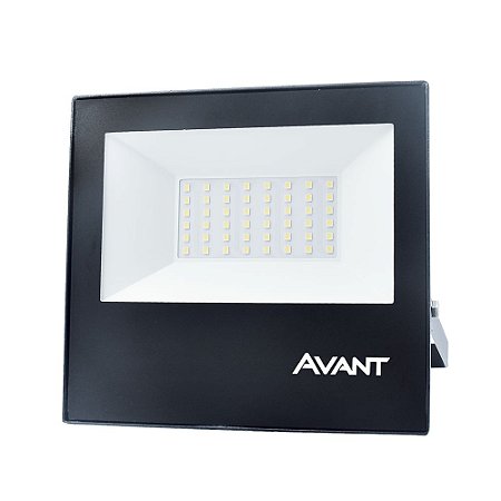 REFLETOR SLIM LED 50W 3000K IP65 SLIM50 BIVOLT AVANT