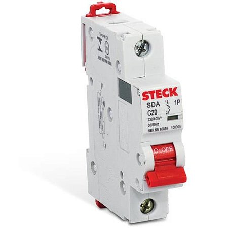 DISJUNTOR STECK 1P 70A 4,5KA 127/220V CURVA C