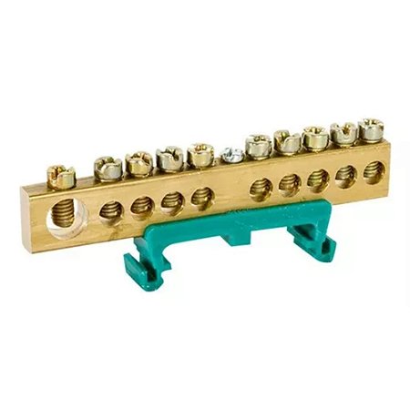BARRAMENTO TERRA 10 TERM VERDE STECK